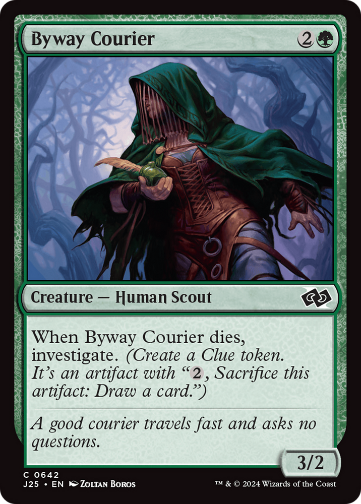 Byway Courier [Foundations Jumpstart] Magic: The Gathering