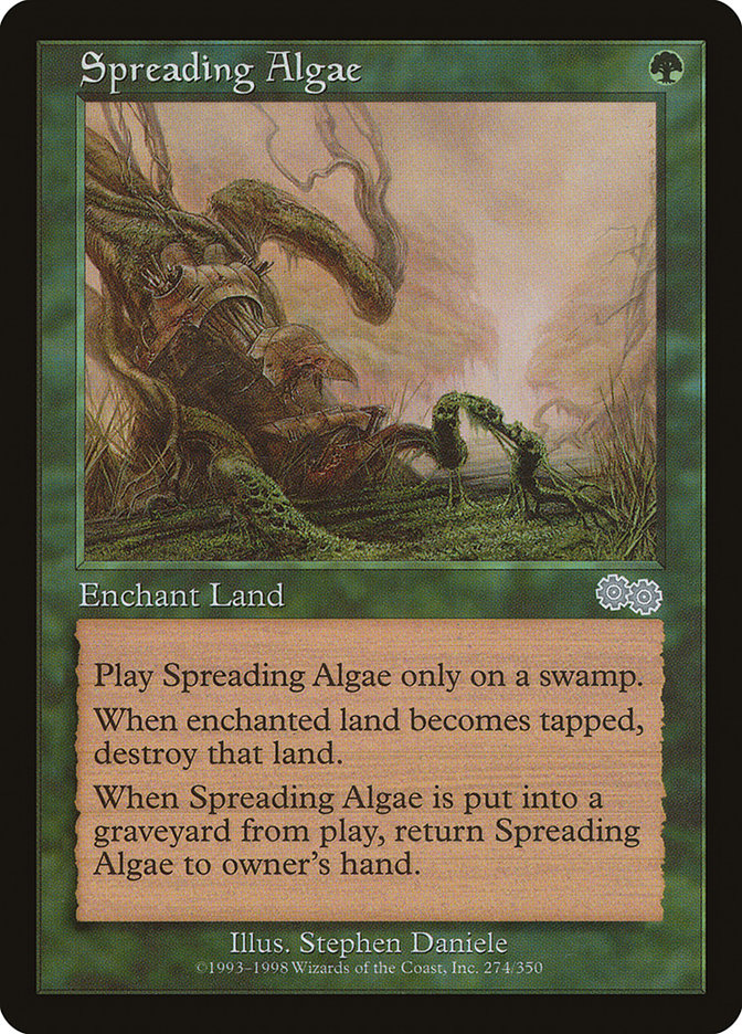 Spreading Algae [Urza's Saga] Magic: The Gathering