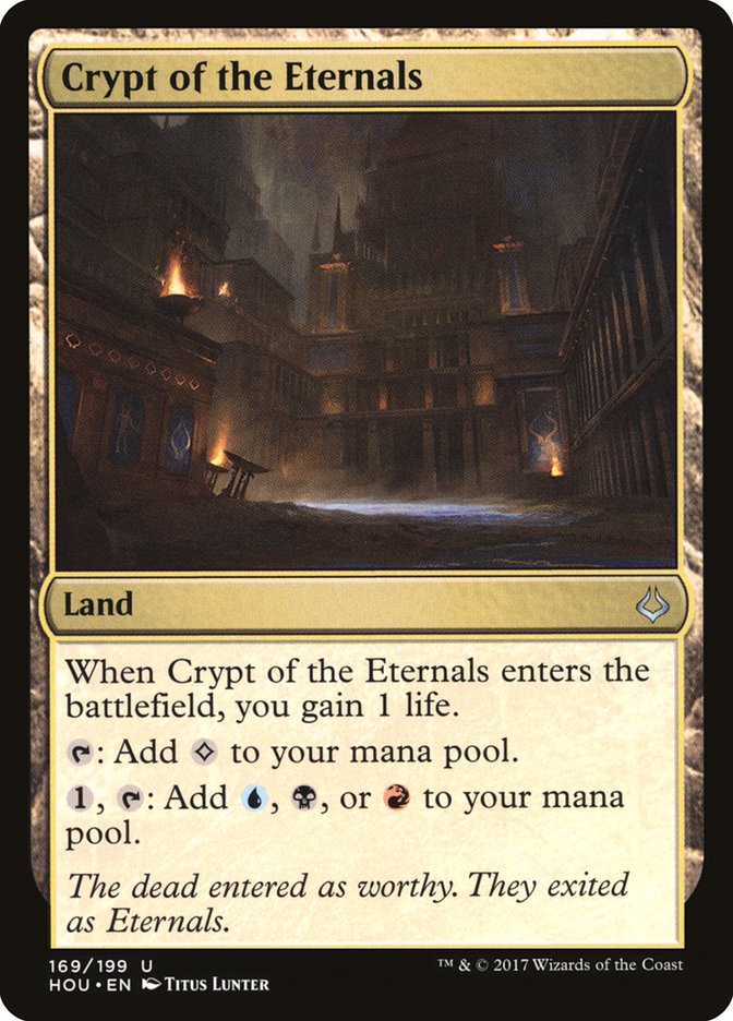 Crypt of the Eternals [Hour of Devastation] Magic: The Gathering