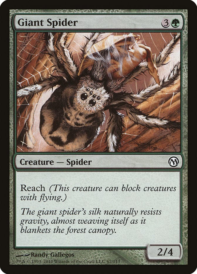 Giant Spider [Duels of the Planeswalkers] Magic: The Gathering