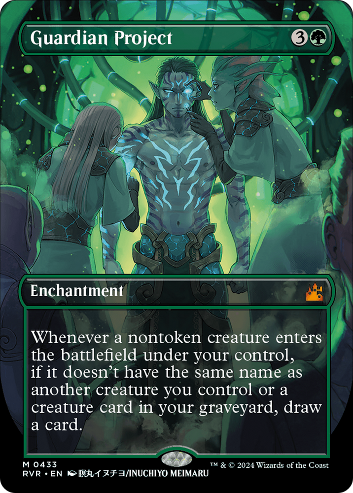 Guardian Project (Anime Borderless) [Ravnica Remastered] Magic: The Gathering