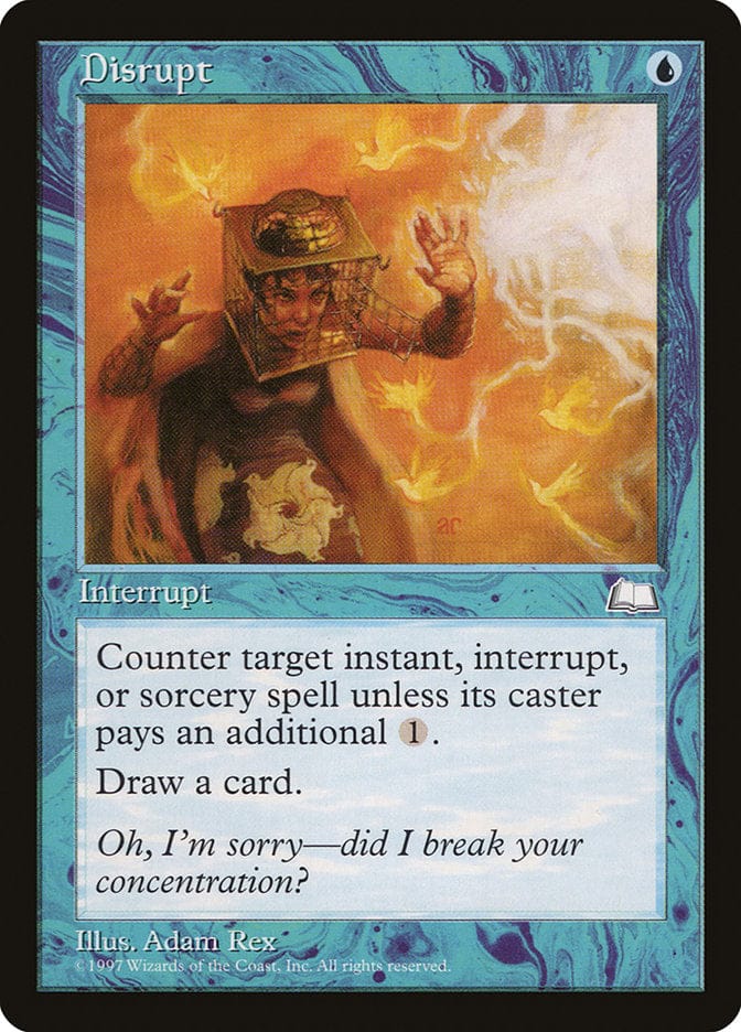 Disrupt [Weatherlight] Magic: The Gathering