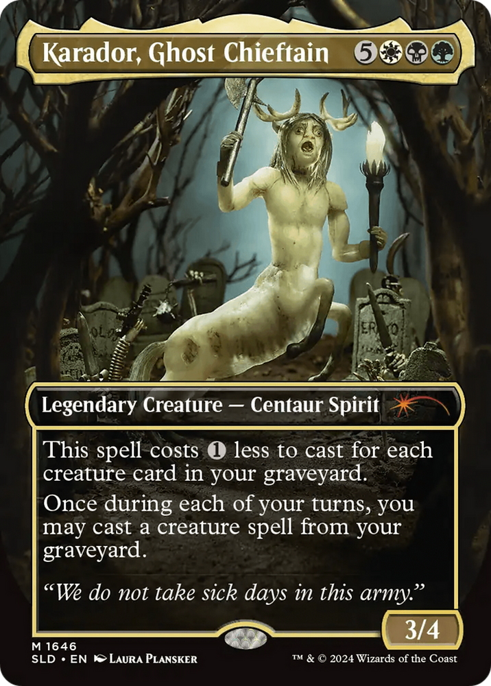 Karador, Ghost Chieftain [Secret Lair Drop Series] Magic: The Gathering