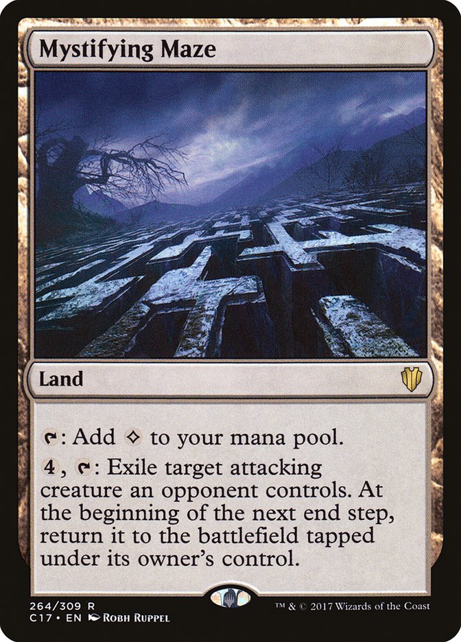 Mystifying Maze [Commander 2017] Magic: The Gathering