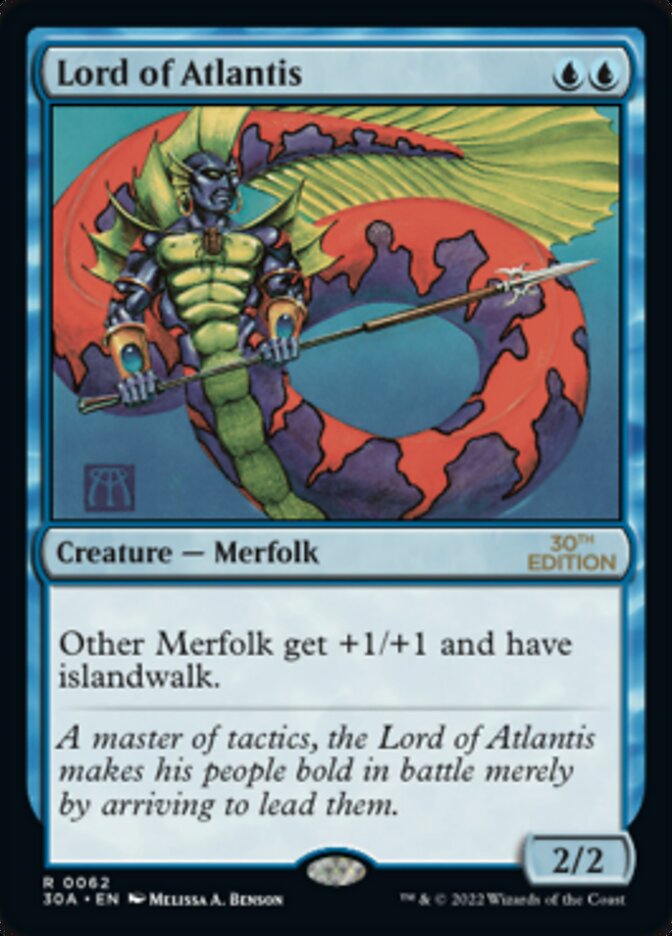 Lord of Atlantis [30th Anniversary Edition] Magic: The Gathering