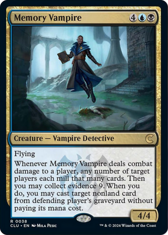 Memory Vampire [Ravnica: Clue Edition] Magic: The Gathering