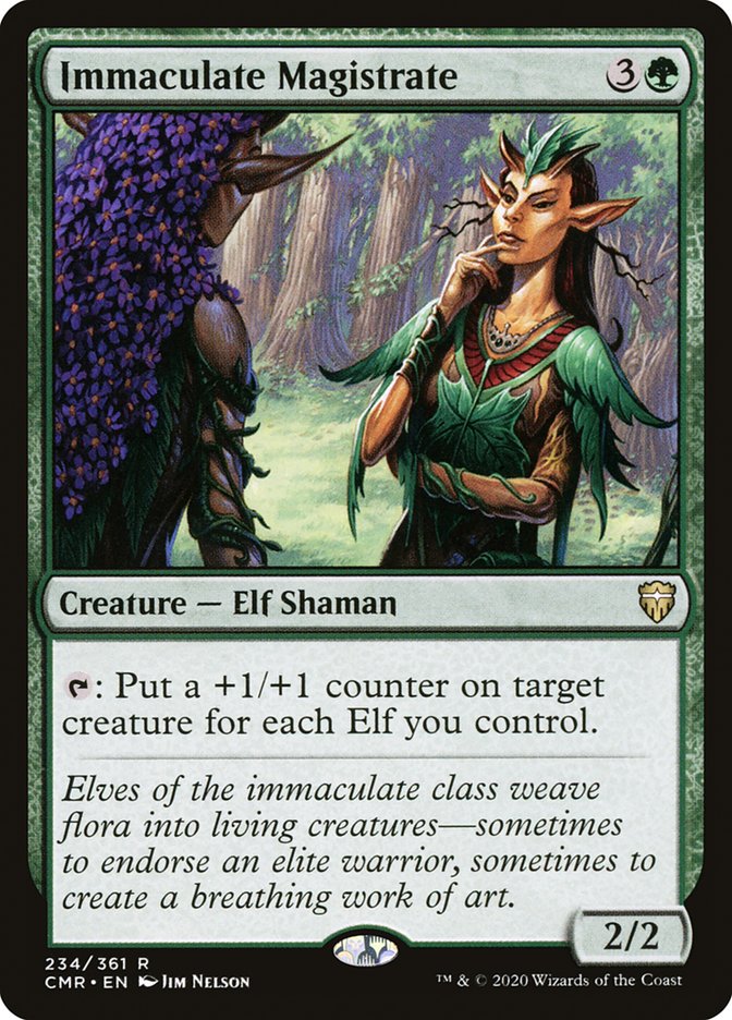 Immaculate Magistrate [Commander Legends] Magic: The Gathering