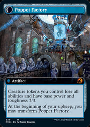 Poppet Stitcher // Poppet Factory (Extended Art) [Innistrad: Midnight Hunt] Magic: The Gathering