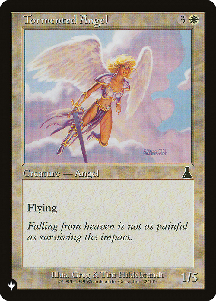 Tormented Angel [The List] Magic: The Gathering