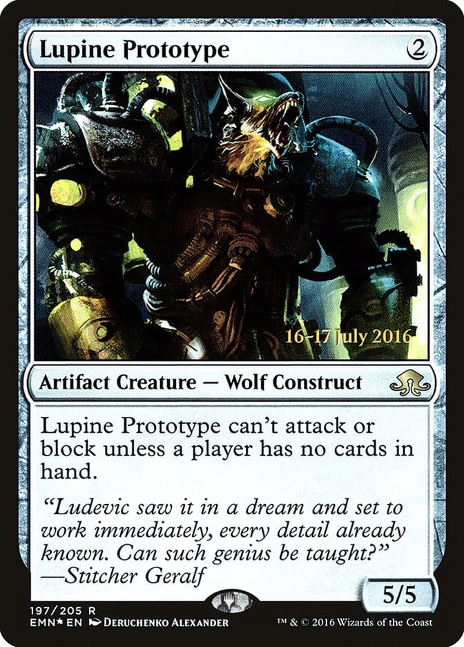 Lupine Prototype [Eldritch Moon Prerelease Promos] Magic: The Gathering