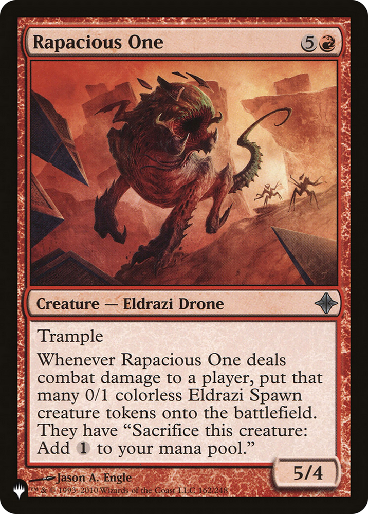 Rapacious One [The List] Magic: The Gathering