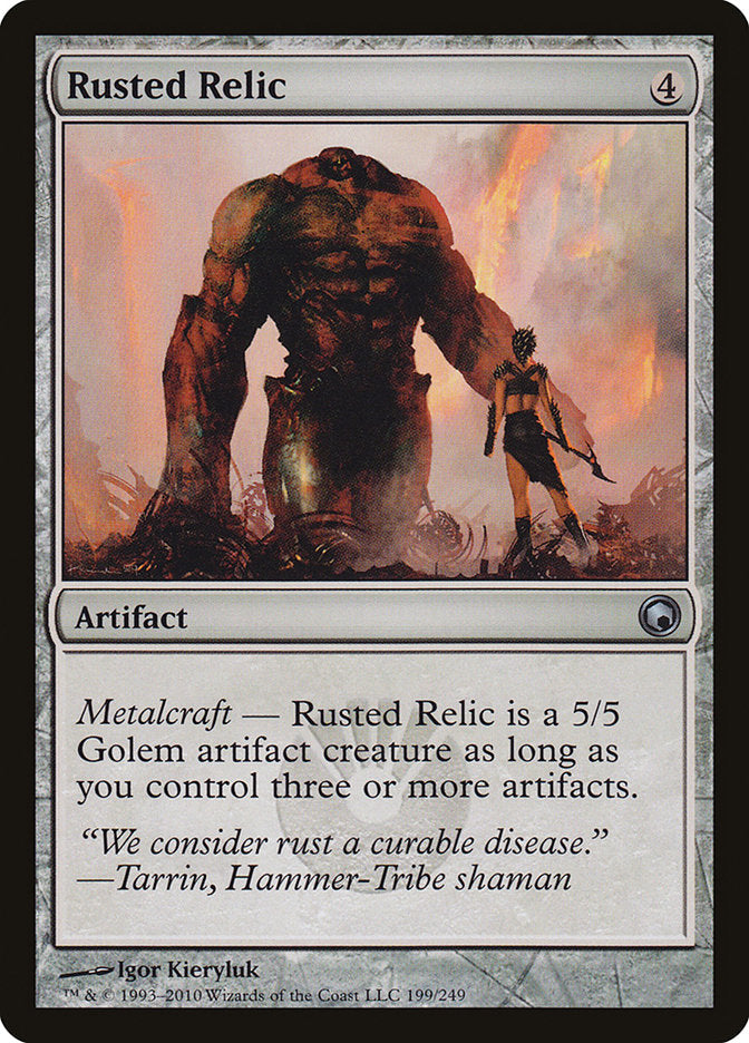 Rusted Relic [Scars of Mirrodin] Magic: The Gathering