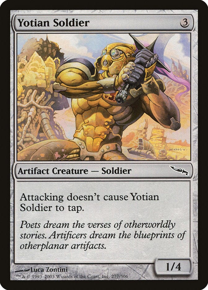 Yotian Soldier [Mirrodin] Magic: The Gathering