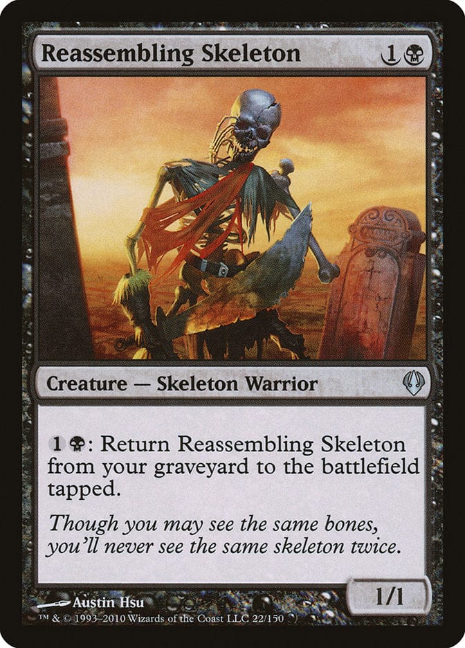 Reassembling Skeleton [Archenemy] Magic: The Gathering