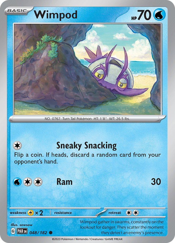 Wimpod (048/182) [Scarlet & Violet: Paradox Rift] Pokémon