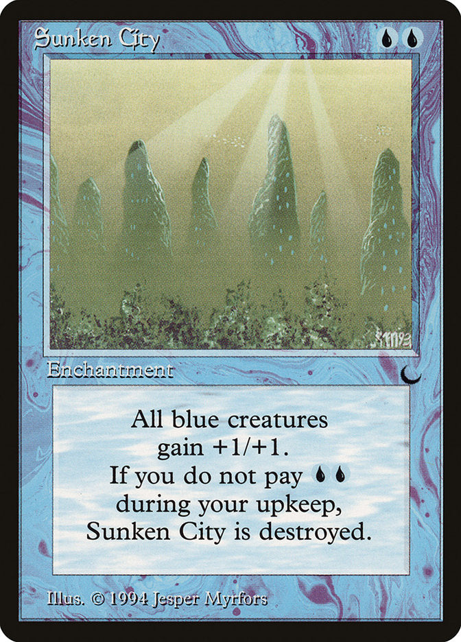 Sunken City [The Dark] Magic: The Gathering