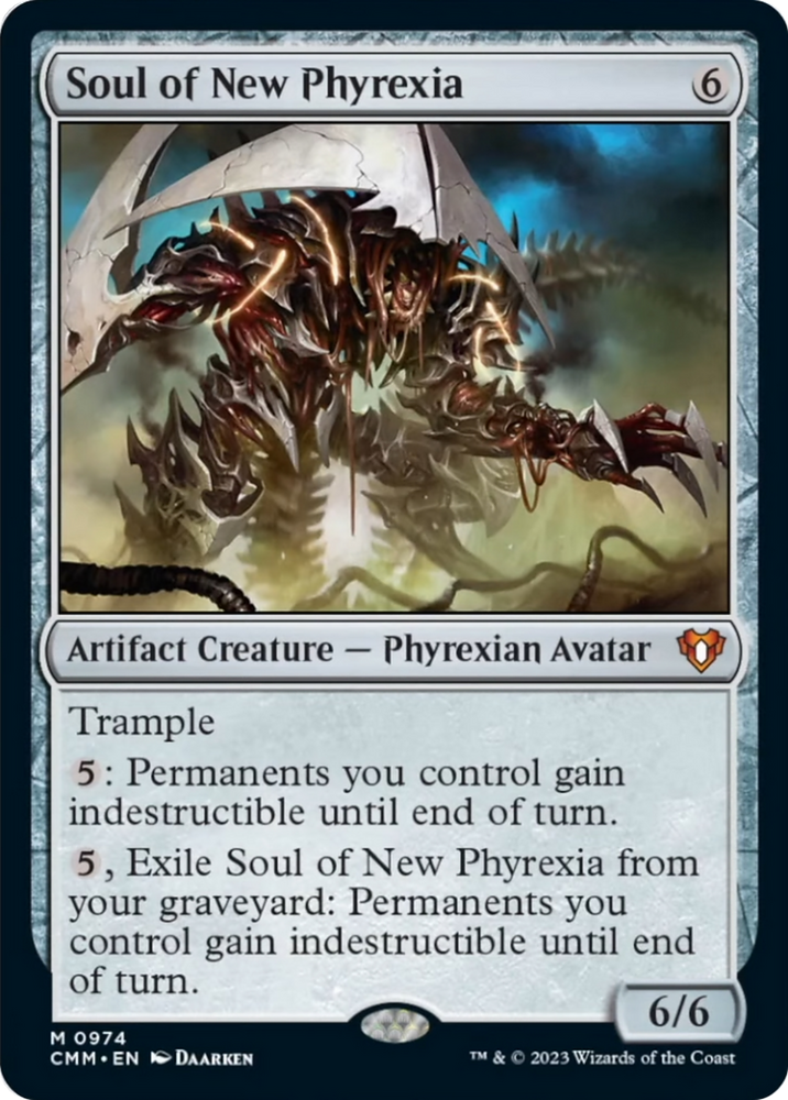 Soul of New Phyrexia [Commander Masters] Magic: The Gathering