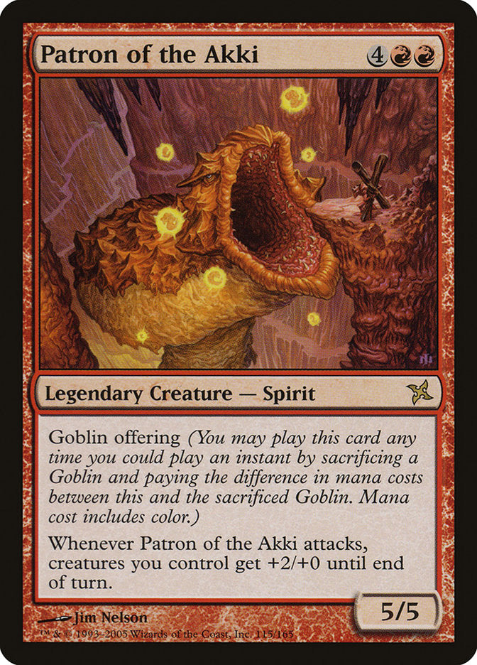 Patron of the Akki [Betrayers of Kamigawa] Magic: The Gathering