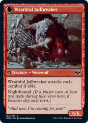Weary Prisoner // Wrathful Jailbreaker [Innistrad: Crimson Vow] Magic: The Gathering