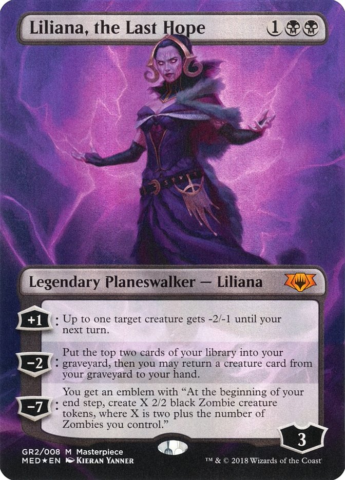 Liliana, the Last Hope [Mythic Edition] Magic: The Gathering