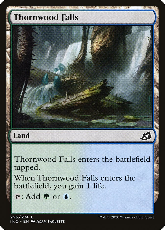 Thornwood Falls [Ikoria: Lair of Behemoths] Magic: The Gathering