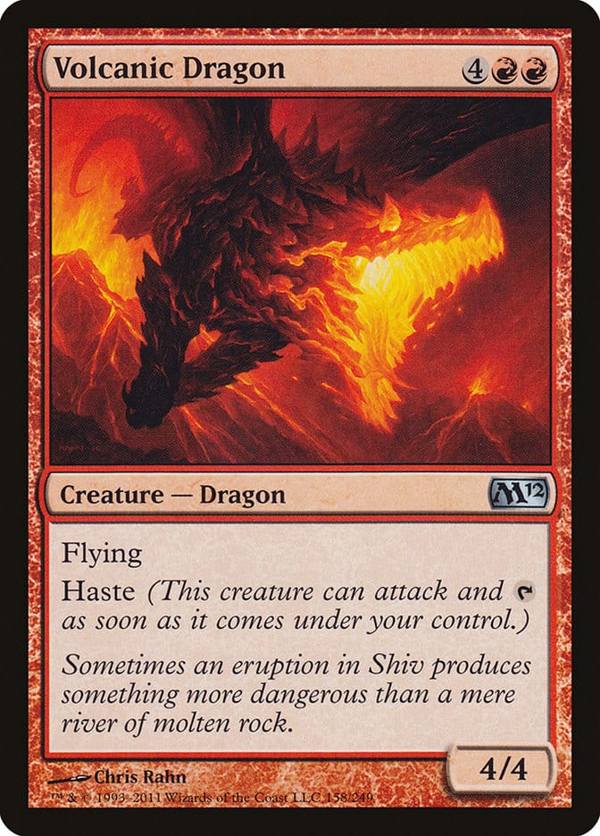 Volcanic Dragon [Magic 2012] Magic: The Gathering