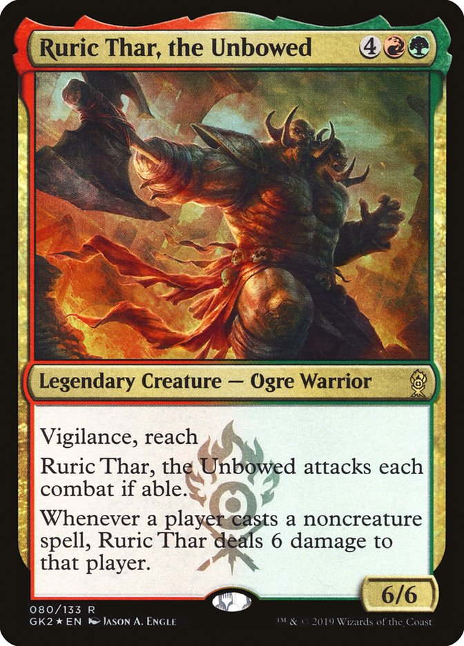 Ruric Thar, the Unbowed [Ravnica Allegiance Guild Kit] Magic: The Gathering