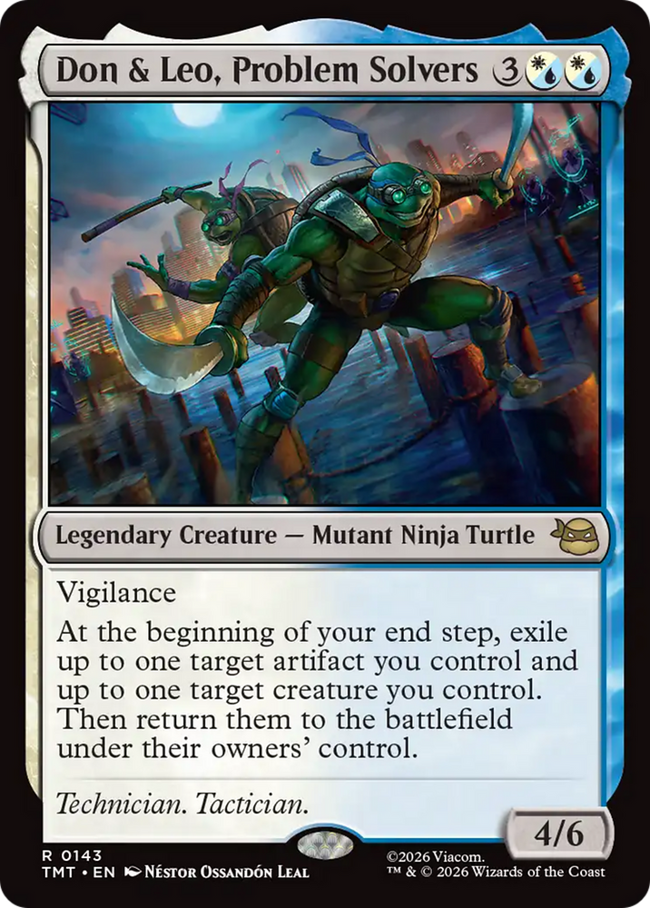 Don & Leo, Problem Solvers [Teenage Mutant Ninja Turtles] Magic: The Gathering