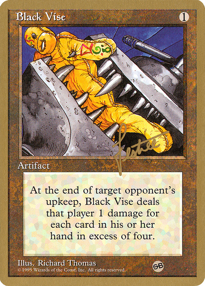 Black Vise (Bertrand Lestree) (SB) [Pro Tour Collector Set] Magic: The Gathering