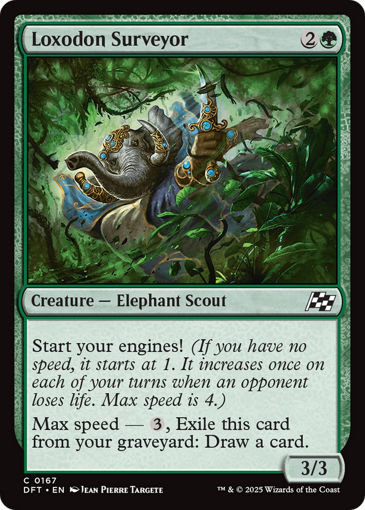 Loxodon Surveyor [Aetherdrift] Magic: The Gathering
