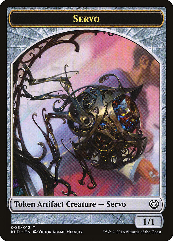 Servo Token (005/012) [Kaladesh Tokens] Magic: The Gathering