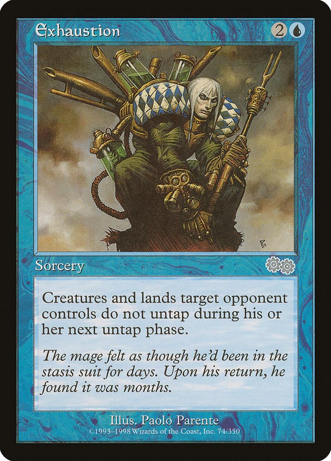 Exhaustion [Urza's Saga] Magic: The Gathering