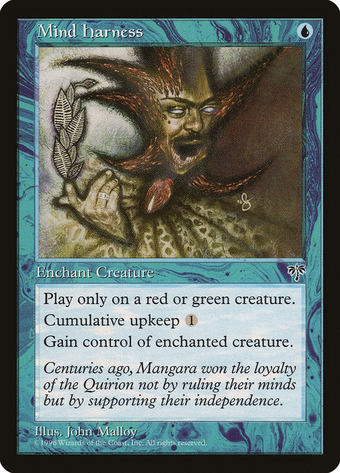 Mind Harness [Mirage] Magic: The Gathering