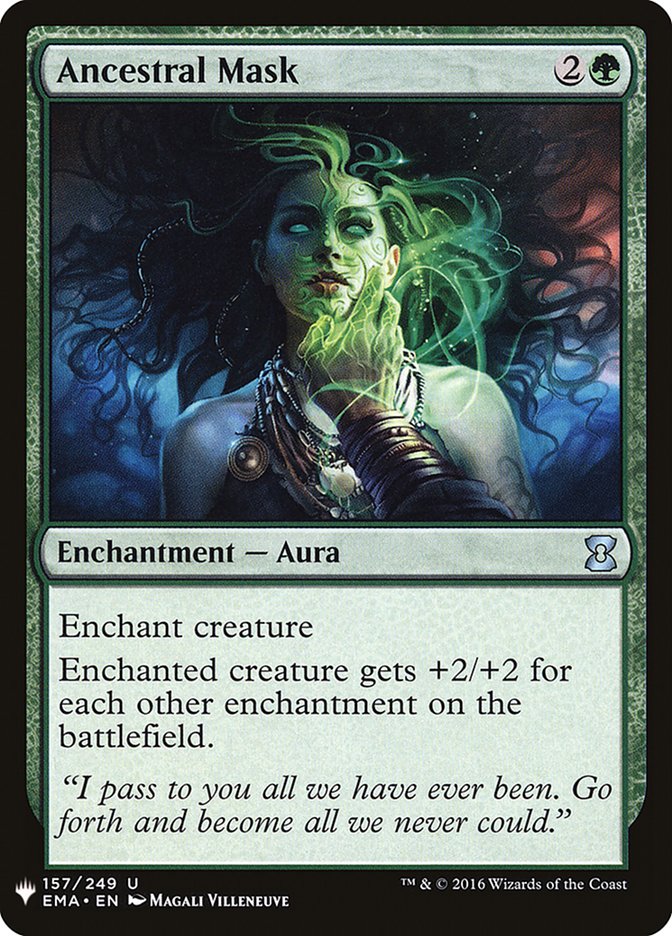 Ancestral Mask [Mystery Booster] Magic: The Gathering