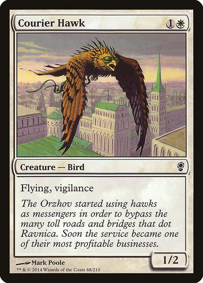 Courier Hawk [Conspiracy] Magic: The Gathering