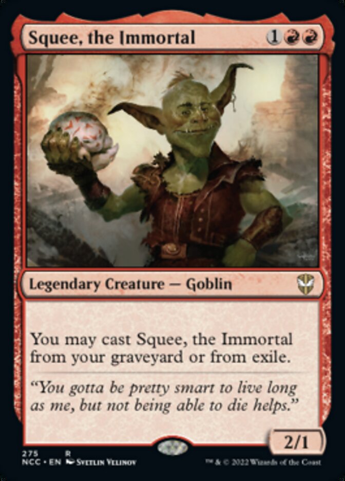 Squee, the Immortal [Streets of New Capenna Commander] Magic: The Gathering