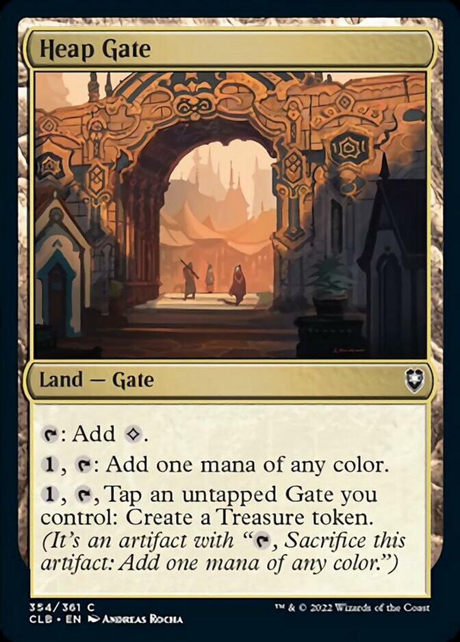 Heap Gate [Commander Legends: Battle for Baldur's Gate] Magic: The Gathering