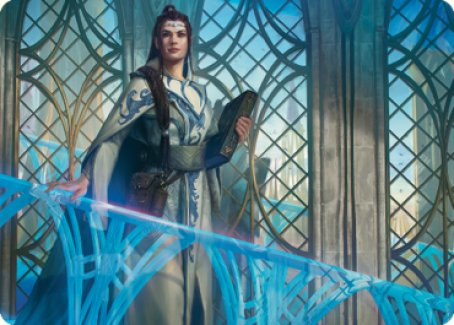 Hurkyl, Master Wizard Art Card [The Brothers' War Art Series] Magic: The Gathering