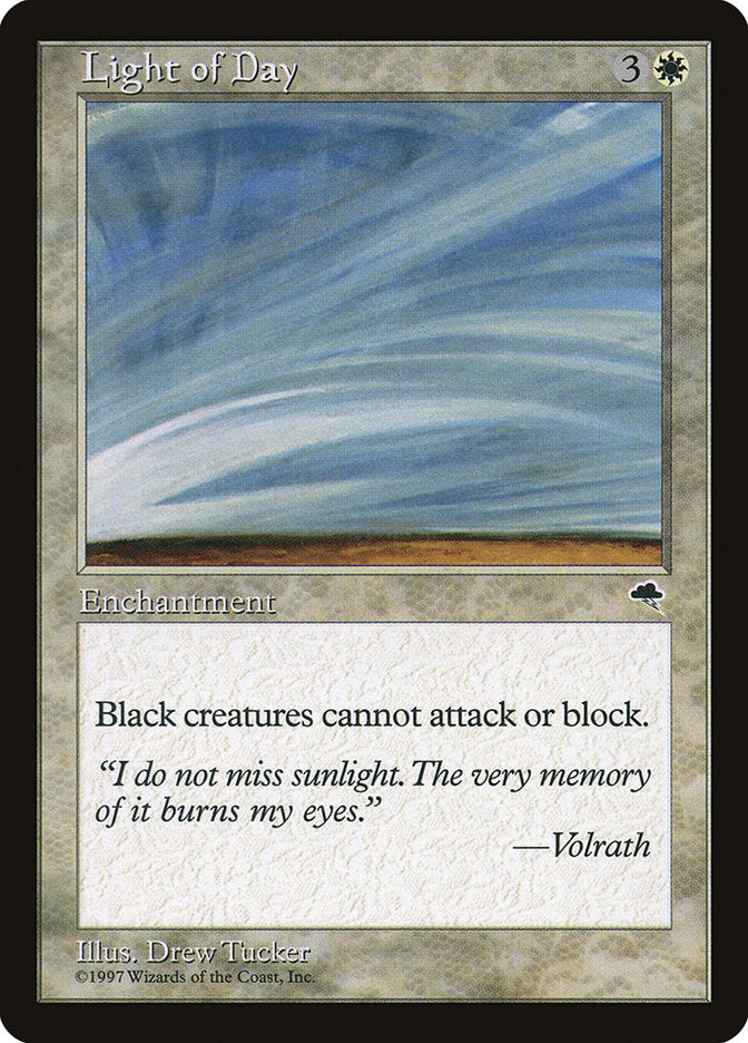 Light of Day [Tempest] Magic: The Gathering