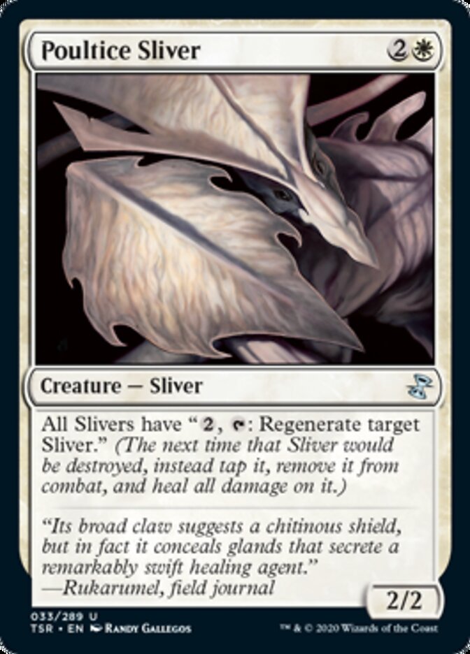 Poultice Sliver [Time Spiral Remastered] Magic: The Gathering