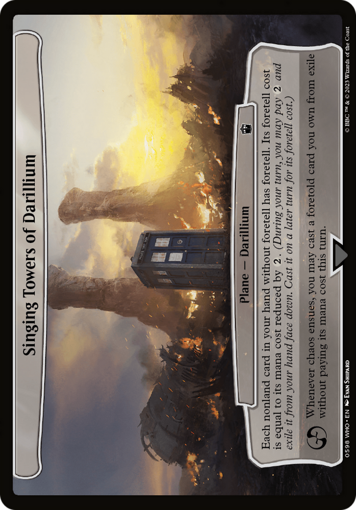 Singing Towers of Darillium [Doctor Who] Magic: The Gathering