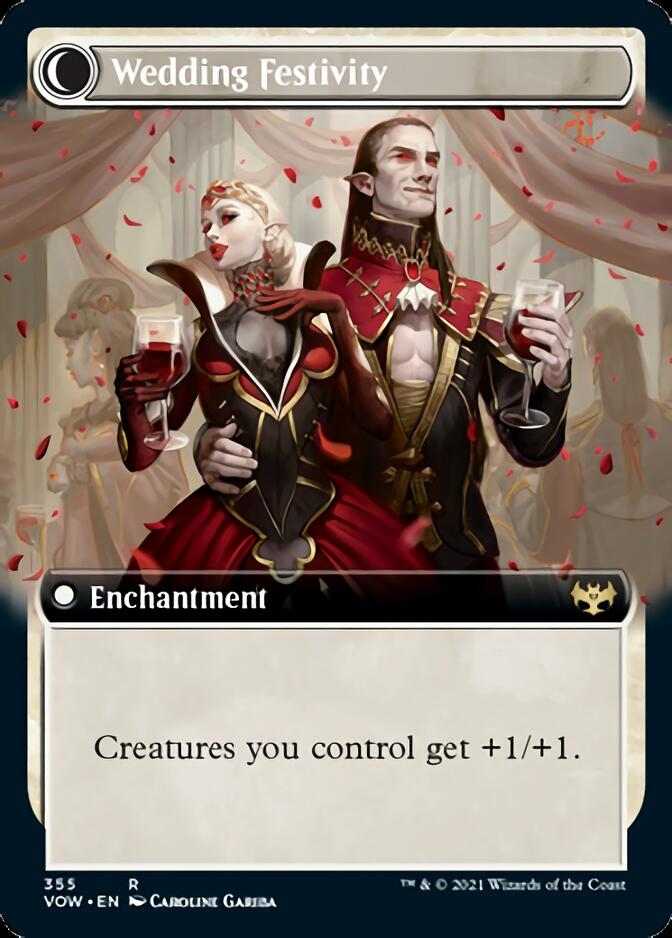 Wedding Announcement // Wedding Festivity (Extended Art) [Innistrad: Crimson Vow] Magic: The Gathering