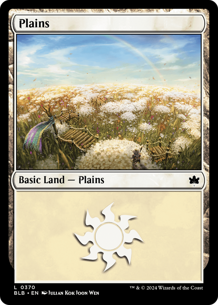 Plains (0370) [Bloomburrow] Magic: The Gathering