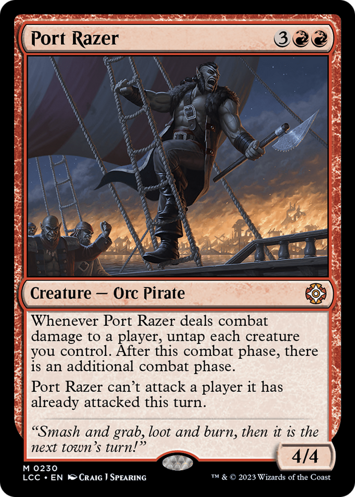 Port Razer [The Lost Caverns of Ixalan Commander] Magic: The Gathering