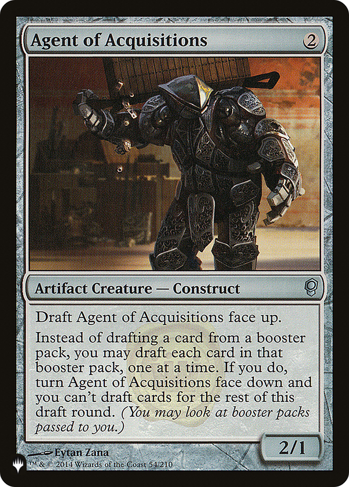 Agent of Acquisitions [The List] Magic: The Gathering