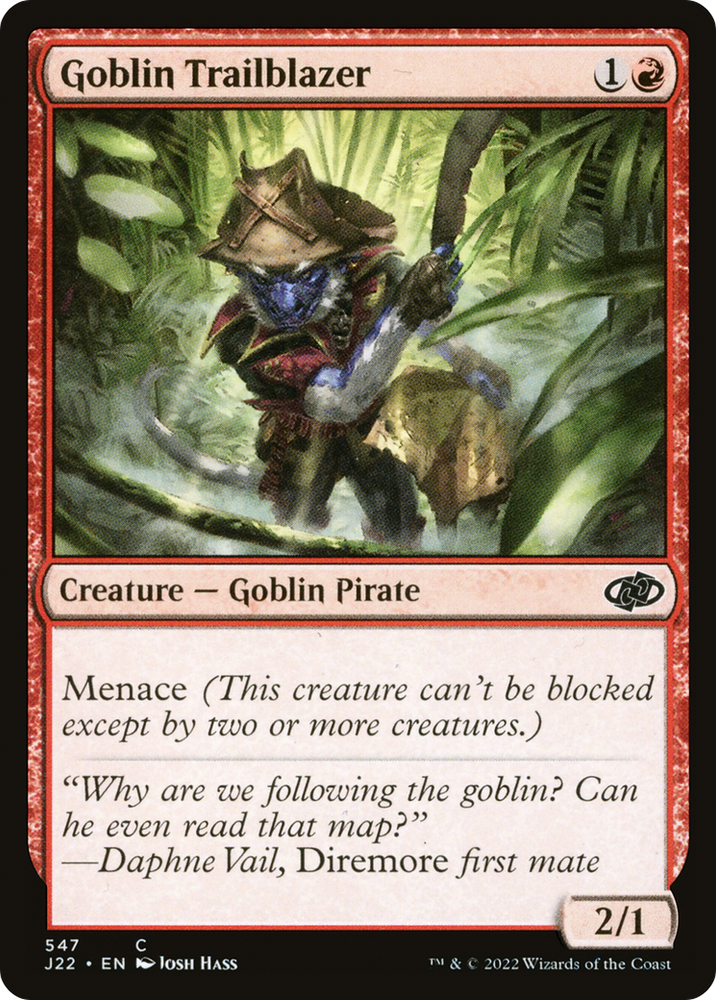 Goblin Trailblazer [Jumpstart 2022] Magic: The Gathering