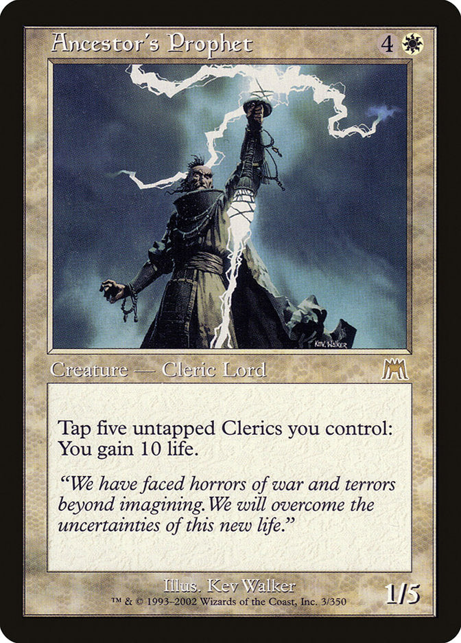 Ancestor's Prophet [Onslaught] Magic: The Gathering