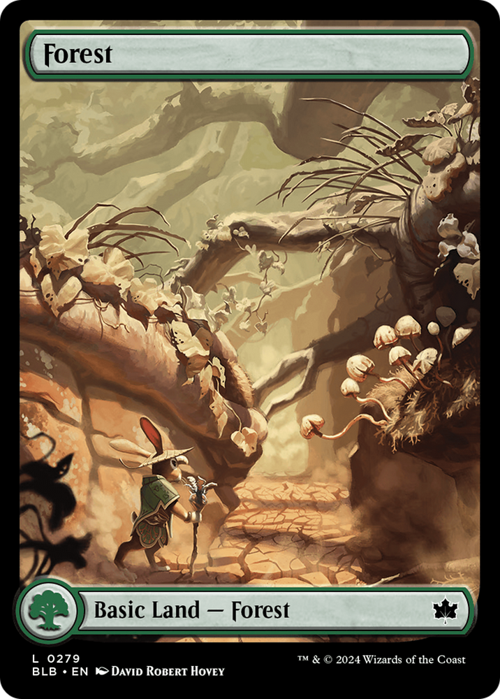 Forest (0279) [Bloomburrow] Magic: The Gathering