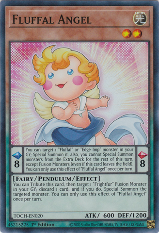 Fluffal Angel [TOCH-EN020] Super Rare - Yugioh Cards For Your TCG Needs!