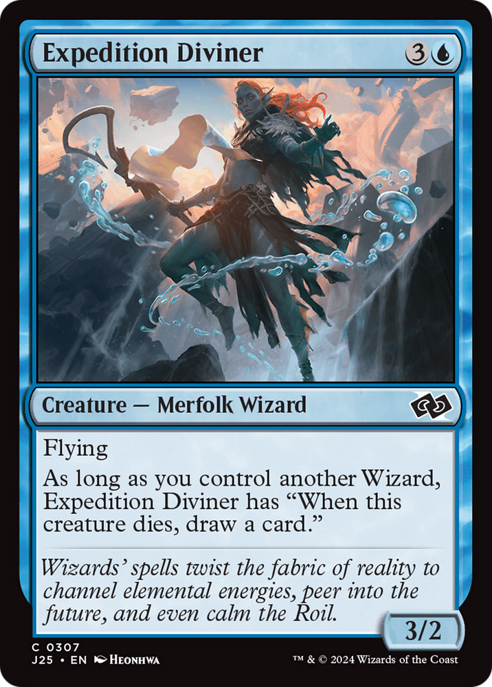 Expedition Diviner [Foundations Jumpstart] Magic: The Gathering